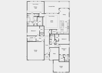New construction Single-Family house 2801 State Highway 71, Cedar Creek, TX 78612 plan Allendale - image 5