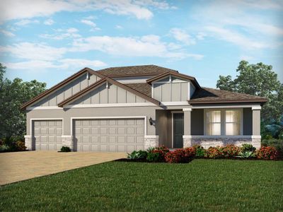 New construction Single-Family house 404 Brookhaven Trl, Ormond Beach, FL 32174 - image