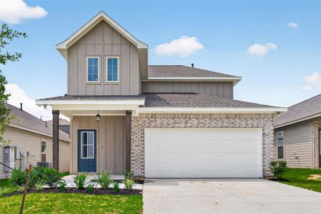 New construction Single-Family house 12967 Daniel Springs Ln, Magnolia, TX 77354 plan Thomasville II G - image