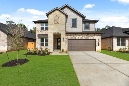 New construction Single-Family house 326 Springfield Terrace Drive, Conroe, TX 77304 Plan 2594- photo 0