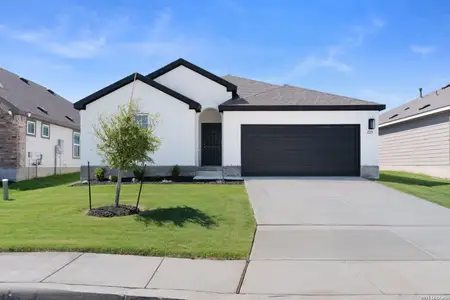 New construction Single-Family house 225 Red Arrow, San Antonio, TX 78249 plan Driskill - image
