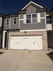 New construction Townhouse house 6664 Parsons St, Flowery Branch, GA 30542 plan SUDBURY 24' TOWNHOME - image