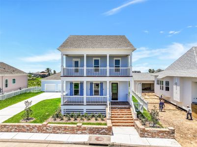 New construction Single-Family house 5 Sunset St, Galveston, TX 77554 - image