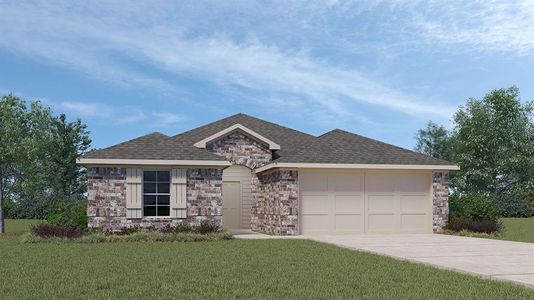 New construction Single-Family house 1904 Smokey Mountail Drive, Lancaster, TX 75146 X40H Huntsville- photo 0