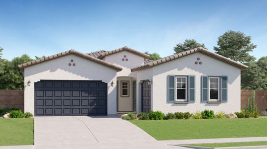 New construction Single-Family house 3272 South 176th Drive, Goodyear, AZ 85338 Trillium Plan 4585- photo 0