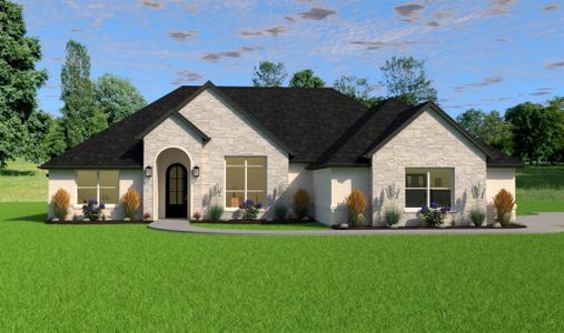 New construction Single-Family house 1133 Tremont Ln, Granbury, TX 76049 St. Lucie- photo 0 0