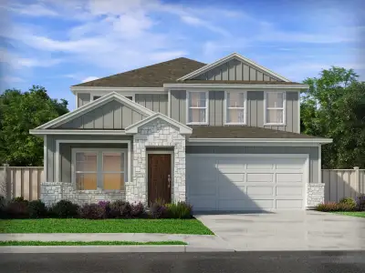 New construction Single-Family house 12312 Saint Thomas Dr, Del Valle, TX 78617 plan The Reynolds (890) - image