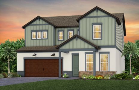 New construction Single-Family house 33247 Legacy Lands Ln, Wesley Chapel, FL 33545 plan Wynfield - image