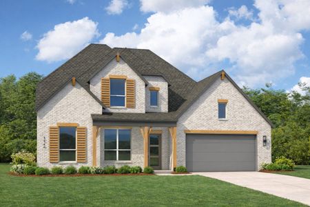 New construction Single-Family house 1105 Rock Daisy Trl, Hutto, TX 78634 plan Telford - image