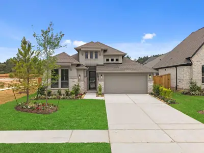 New construction Single-Family house 26063 Peacetree Ln, Magnolia, TX 77316 plan Kempner - image