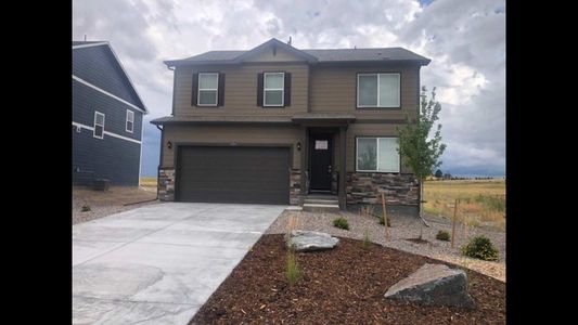 New construction Single-Family house 43114 Merion Hills Ct, Elizabeth, CO 80107 PENDLETON- photo 0