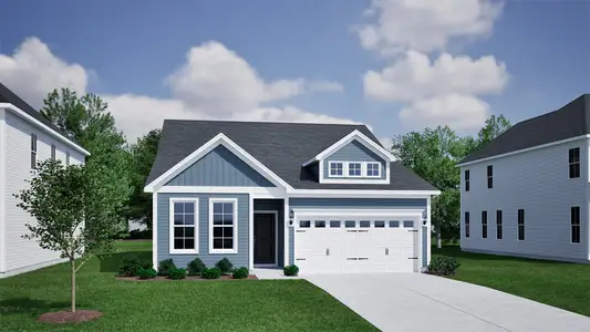 New construction Single-Family house 172 White Oak Garden Wy, Garner, NC 27529 plan Clark - image