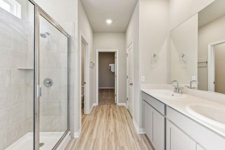 New construction Single-Family house 944 Sun Grove Trl, Georgetown, TX 78628 Olympic- photo 19 19
