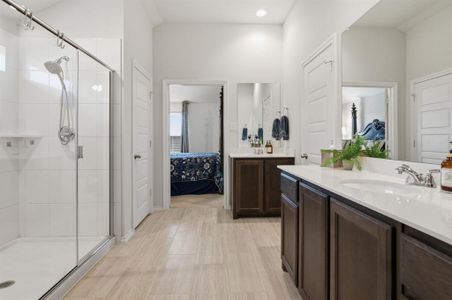 New construction Single-Family house 420 Basalt Dr, Azle, TX 76020 plan Hampton II - image 8