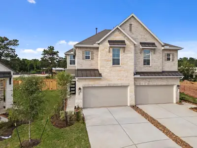 New construction Townhouse house 511 Water Ash Ct, Montgomery, TX 77316 - image