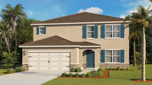 New construction Single-Family house Apopka, FL 32703 plan Elle - image
