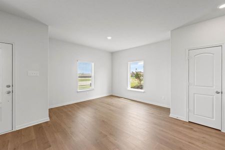 Dining room featuring light wood-style flooring