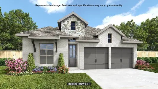 New construction Single-Family house 5911 Hanson Harvest Ln, Manvel, TX 77578 plan 1942W - image