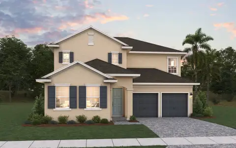 New construction Single-Family house 1579 Cadence St, Minneola, FL 34715 plan Captiva - image