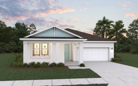 New construction Single-Family house 7495 Sea Manatee St, Parrish, FL 34219 plan Ravenna - 18293 - image