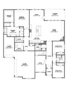 New construction Single-Family house 732 Feathergrass Pl, Haslet, TX 76052 Carson- photo 1 1