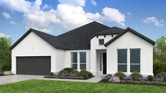 New construction Single-Family house 113 S Oak Dr, Little Elm, TX 75068 plan Pewter - image