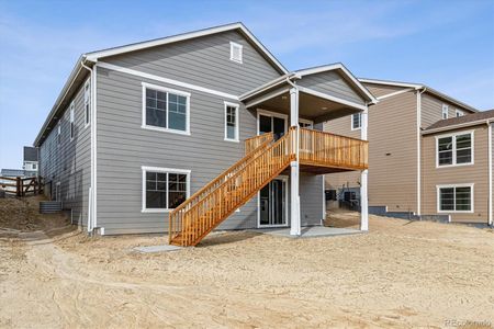 New construction Single-Family house 684 Penn Rd, Elizabeth, CO 80107 Arlington- photo 1 1