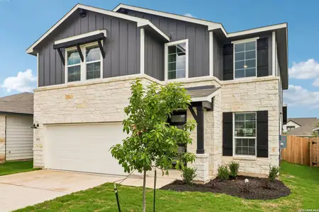 New construction Single-Family house 871 Shatterhand Blvd, San Antonio, TX 78260 plan The Medina (3011) - image