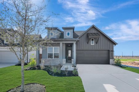 New construction Single-Family house 6431 Haltwhistle Ln, Katy, TX 77493 plan The Columbus - image