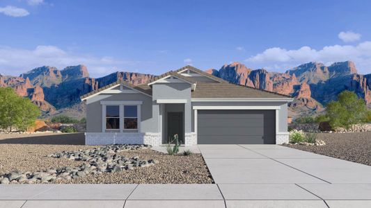 New construction Single-Family house 8473 W Gehrig Wy, Florence, AZ 85132 plan Saguaro - image