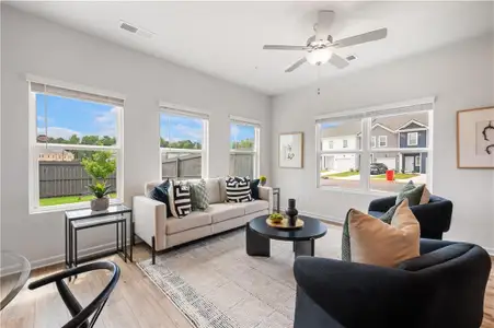 New construction Townhouse house 1358 Riverstone Rd, Unit 97, Jonesboro, GA 30238 - image 4