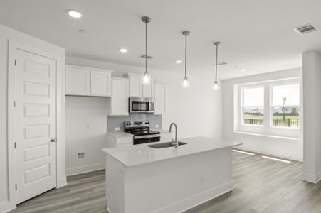 New construction Townhouse house 2033 Cora Ivy Ln, Round Rock, TX 78665 plan Comal - image 7