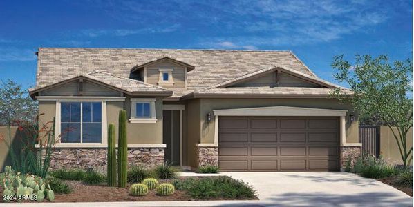 New construction Single-Family house 19039 W Rose Ln, Waddell, AZ 85355 plan 2138 - image