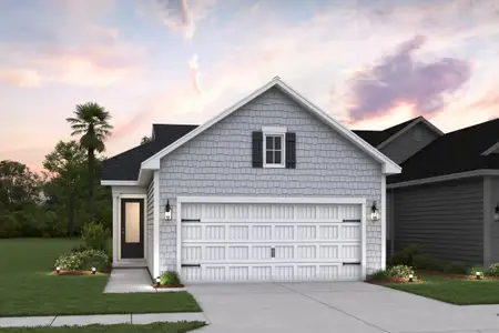 New construction Duplex house 313 Baybreeze Ct, Summerville, SC 29486 plan Spring Lake IV - image