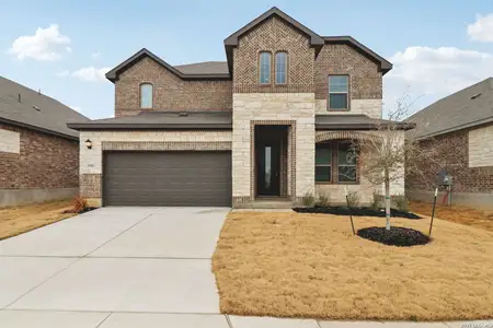 New construction Single-Family house 29503 Arrowtooth Blvd, Boerne, TX 78006 plan The Evergreen (4011) - image