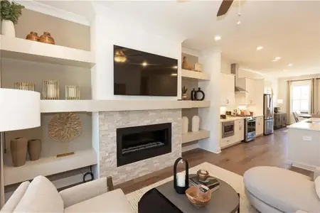 New construction Condo house 4477 Watervale Wy, Unit 286, Peachtree Corners, GA 30092 plan The Cassidy - image 7