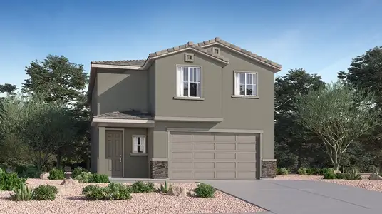 New construction Single-Family house 11476 W Red Admiral St, Marana, AZ 85653 plan Jeffry - image