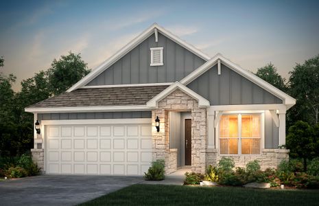 New construction Single-Family house 217 Wild Creek Rd, Seguin, TX 78155 Oakmont- photo 0