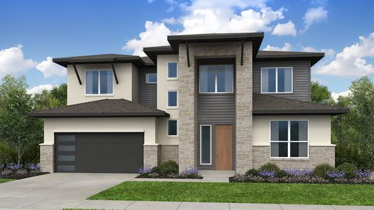 New construction Single-Family house 5229 Brunelli Pass, Leander, TX 78641 plan Mesa - image