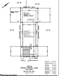 Plot Plan