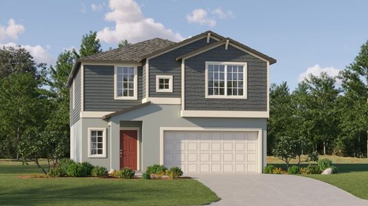 New construction Single-Family house 12475 Sweet Angel Aura Way, Parrish, FL 34219 Boston- photo 0