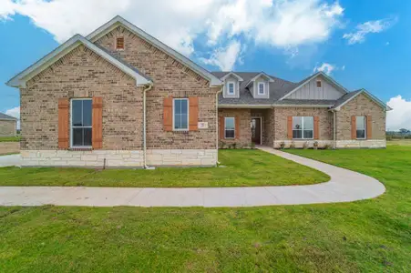 New construction Single-Family house 221 Marie Ln, Waxahachie, TX 75167 plan Retreat - image
