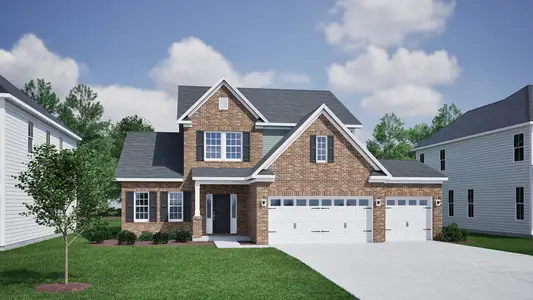 New construction Single-Family house 1276 Creek Knoll Dr, Lewisville, NC 27023 plan Nantahala II - image