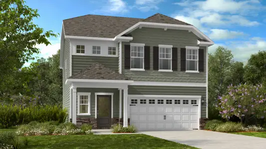 New construction Single-Family house 221 Blue Butterfly Dr, Angier, NC 27501 plan Harper - image