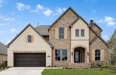 New construction Single-Family house 22211 Brushy Woodland Edge Wy, Cypress, TX 77433 plan 3799 - image