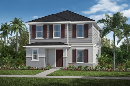 New construction Single-Family house 1195 Silver Spring Aly, St. Cloud, FL 34772 plan 1852 Modeled - image