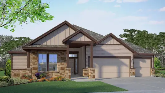 New construction Single-Family house 14508 Egon Dr, Salado, TX 76571 plan The Sierra - image