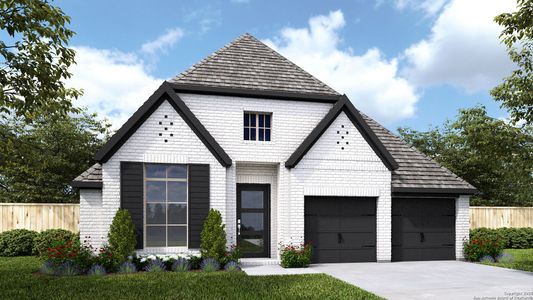 New construction Single-Family house 1832 Field Brk, Seguin, TX 78155 plan 2357W - image