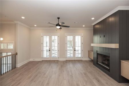 New construction Townhouse house 275 Briscoe Way, Unit 3, Alpharetta, GA 30009 The Chaucer- photo 14 14