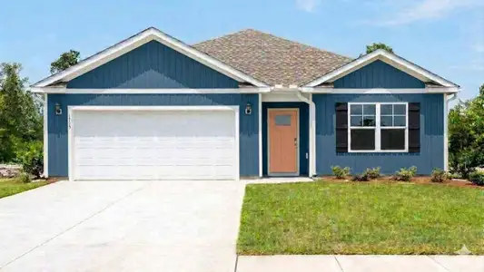 New construction Single-Family house 522 Tea Tree Cir, Navassa, NC 28451 plan Cali - image
